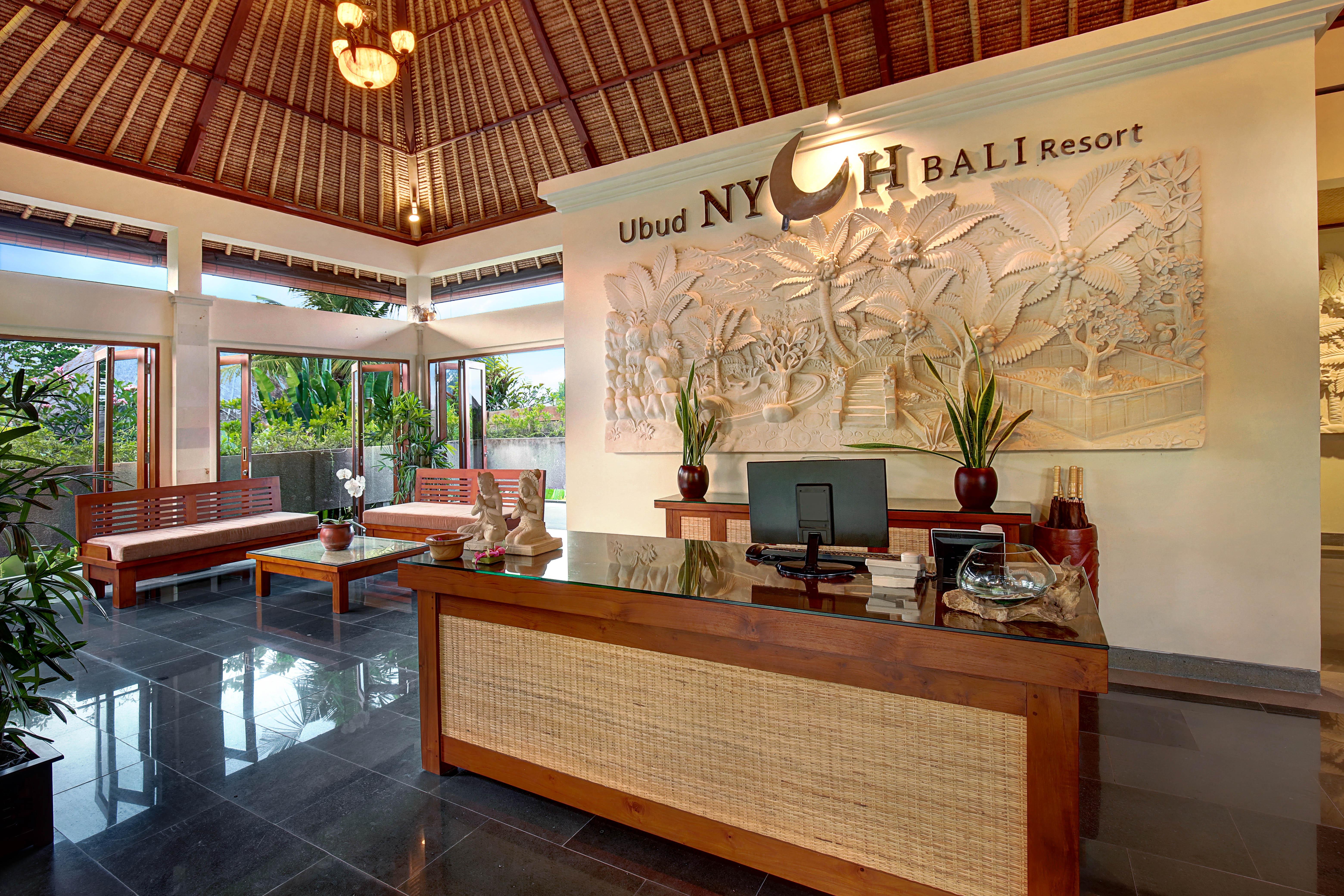 우붓 뉴 발리 리조트&스파 외부 사진 Ubud NY Hotel Lobby