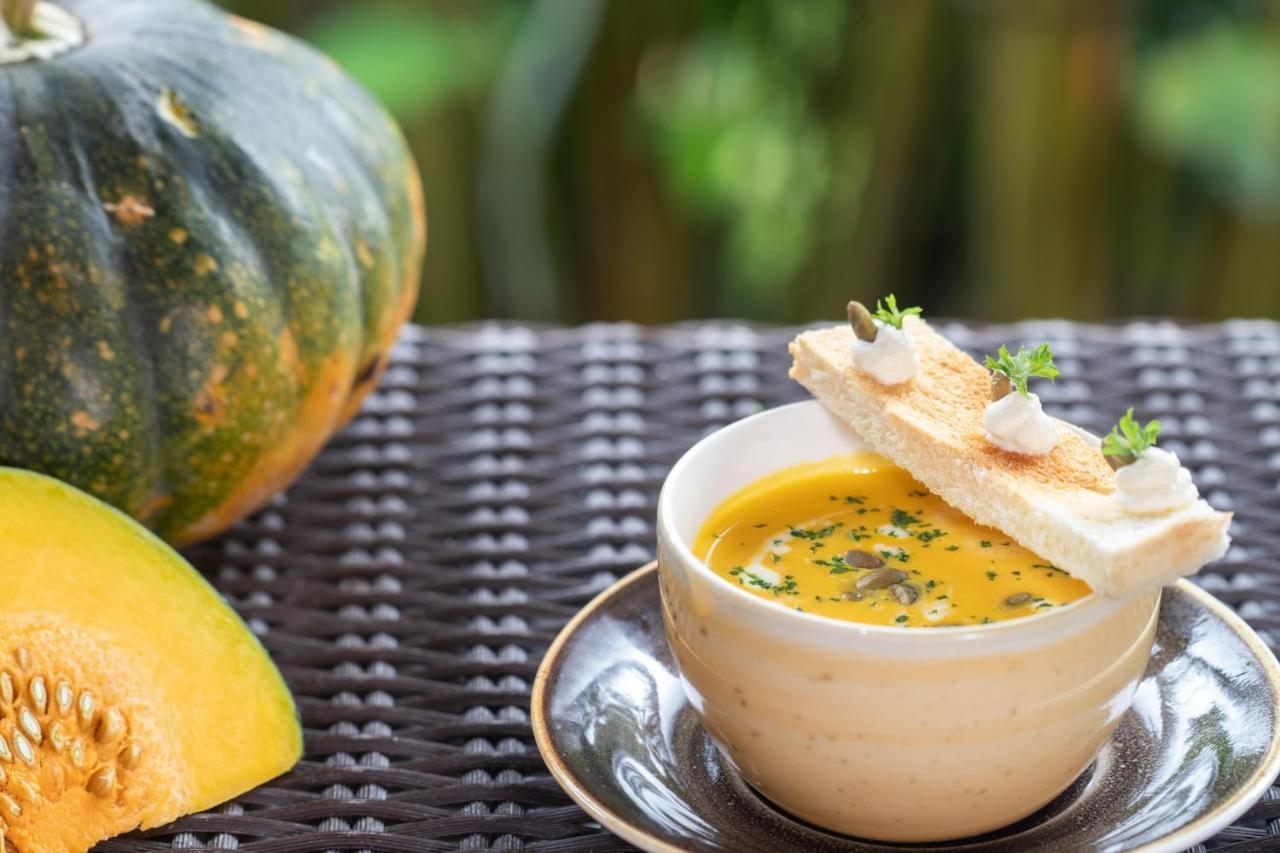 우붓 뉴 발리 리조트&스파 외부 사진 Pumpkin soup
