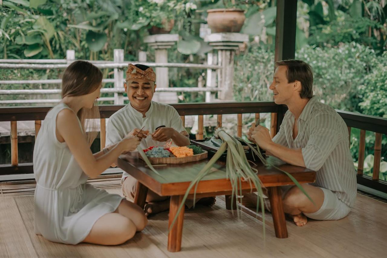 우붓 뉴 발리 리조트&스파 외부 사진 Ayurvedic cuisine