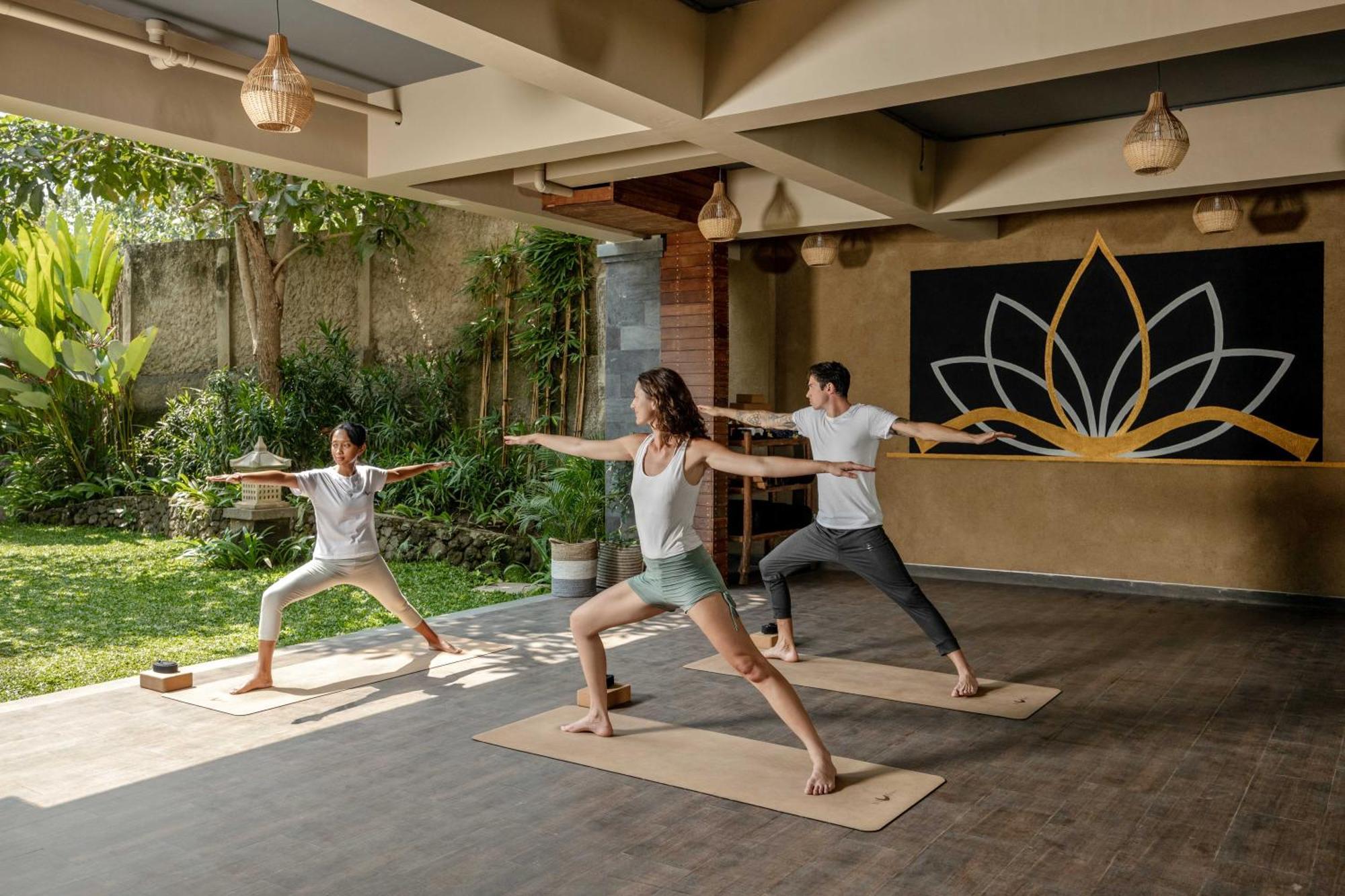우붓 뉴 발리 리조트&스파 외부 사진 The Yoga Studio
